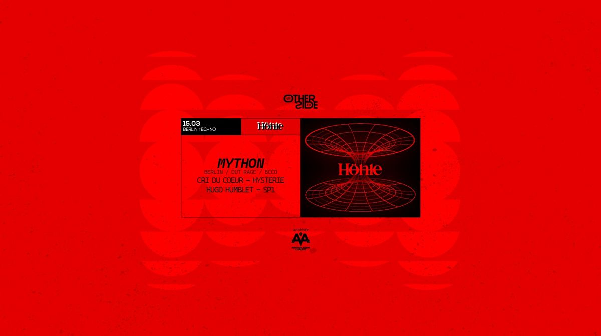 H\u00d6HLE with MYTHON (Berlin) & more