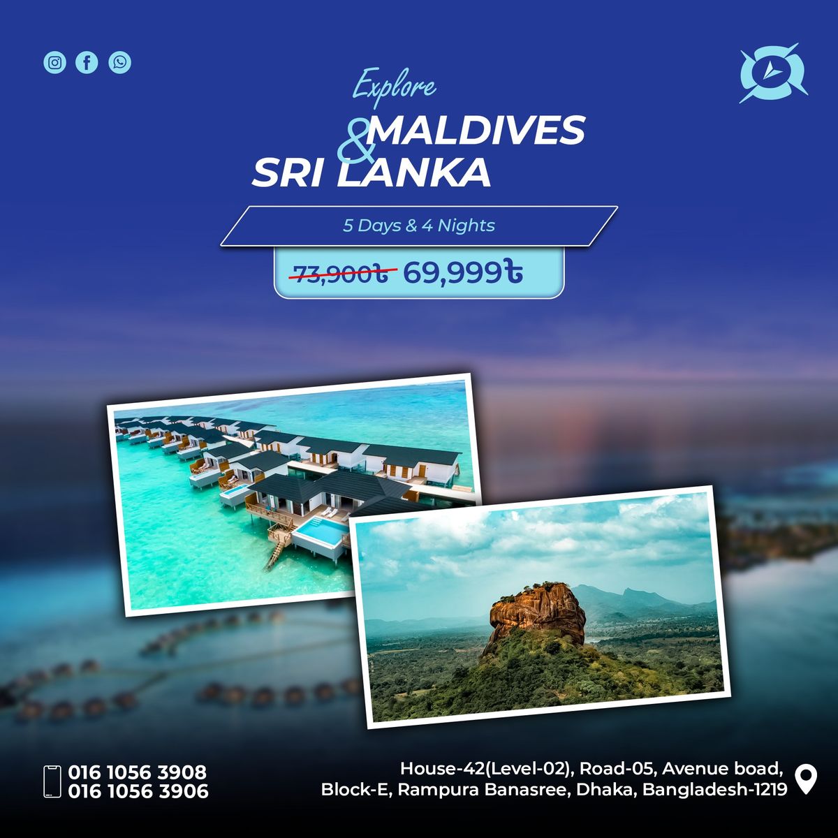 Explore Maldives & Sri-Lanka