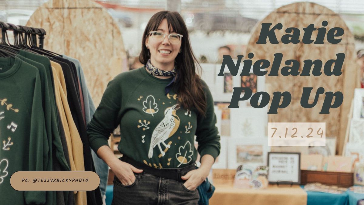 Katie Nieland Pop Up Store @ Julia M Illustrates Studio & Gift Shop