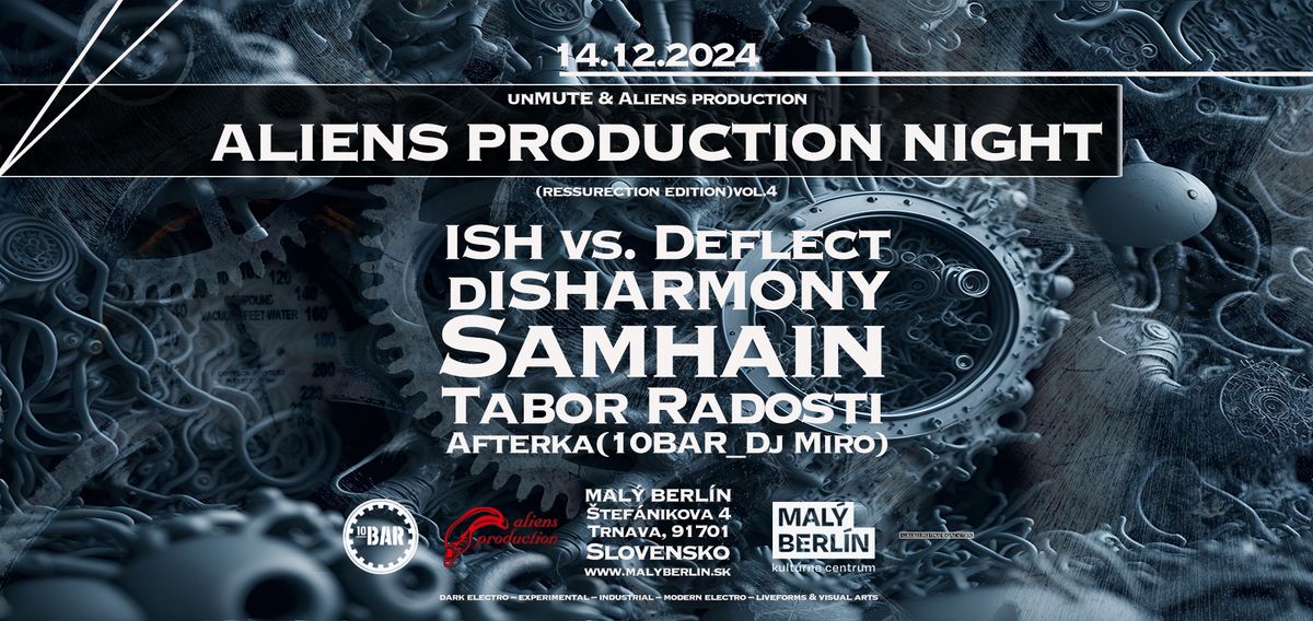 unMUTE & Aliens Production Night (Ressurection edition) Vol.4