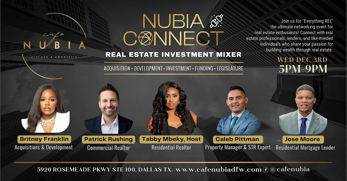 Real Estate Investment Mixer