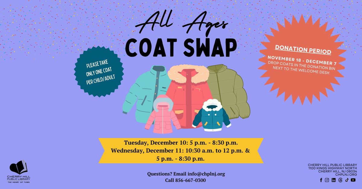 All Ages Coat Swap