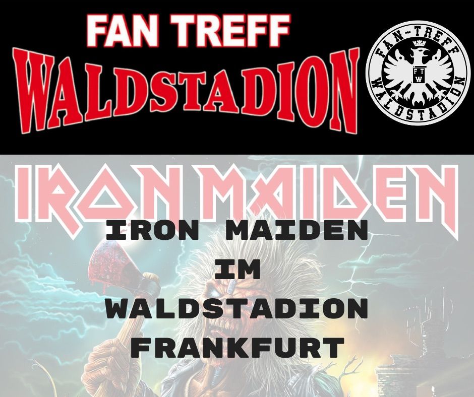 Iron Maiden 2025 im Waldstadion Frankfurt