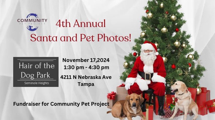 Santa and Pet Photos 