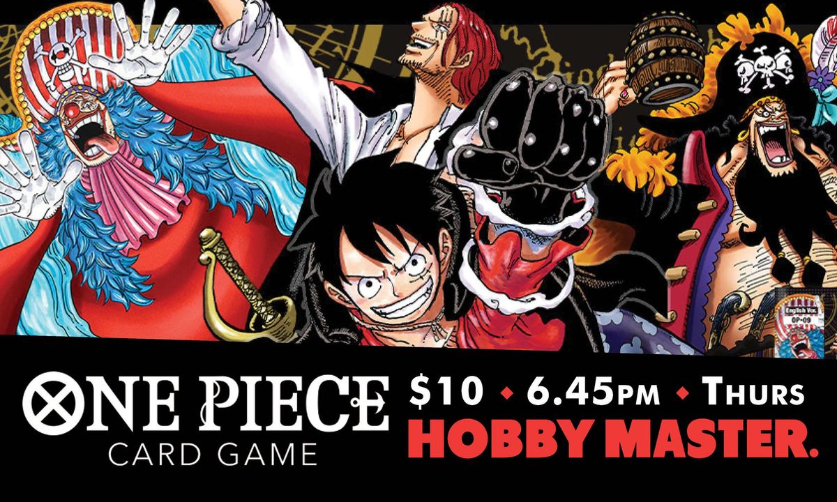 One Piece TCG Night at Hobby Master