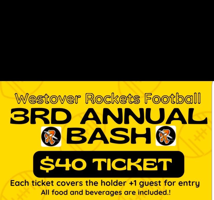 Westover Rockets Football & Cheer 3rd Annual Bash