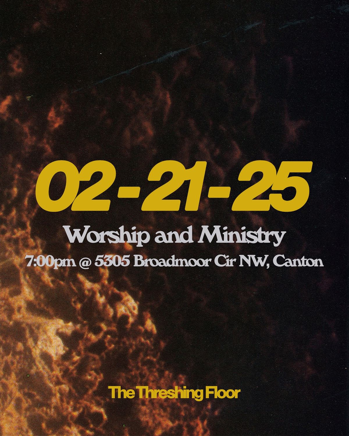 Worship and Ministry Night