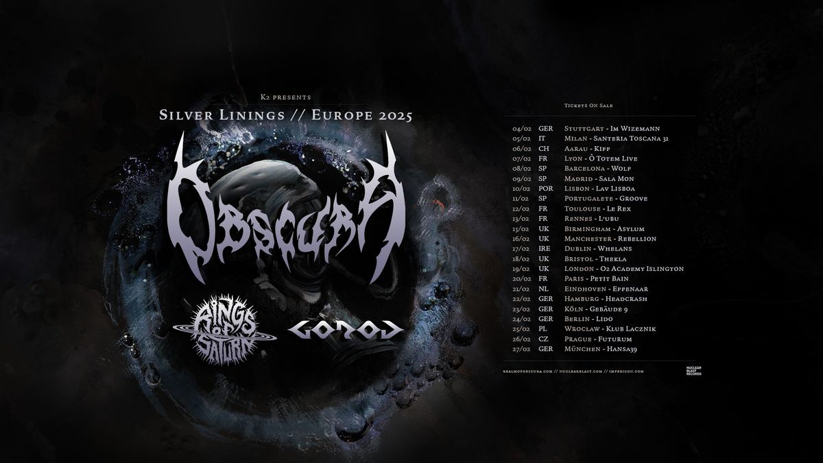 Obscura + Rings Of Saturn + Gorod (Madrid)