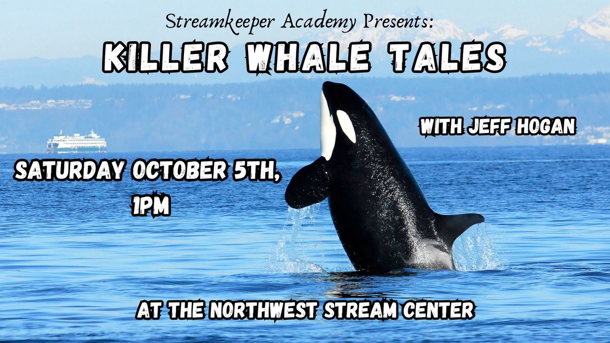 Killer Whale Tales at the Northwest Stream center