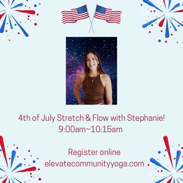 4th of July Stretch & Flow with Stephanie!