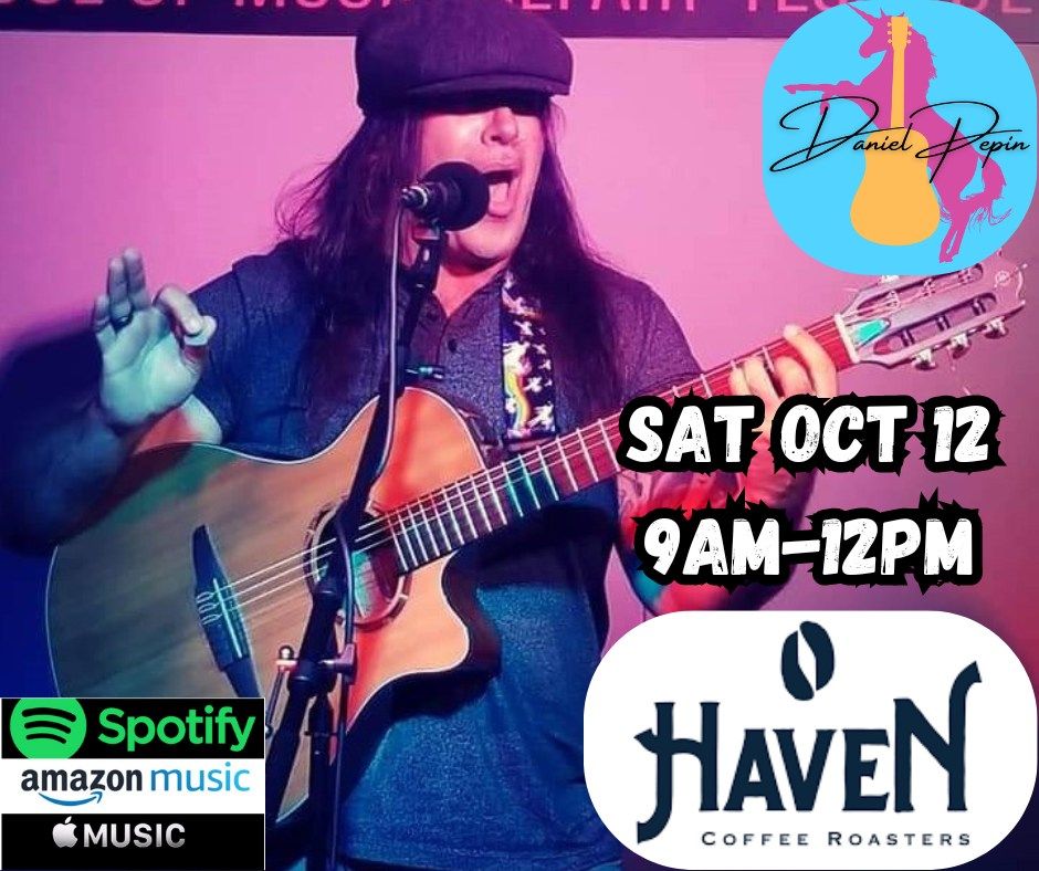 Daniel Pepin live at Haven Coffee Roasters