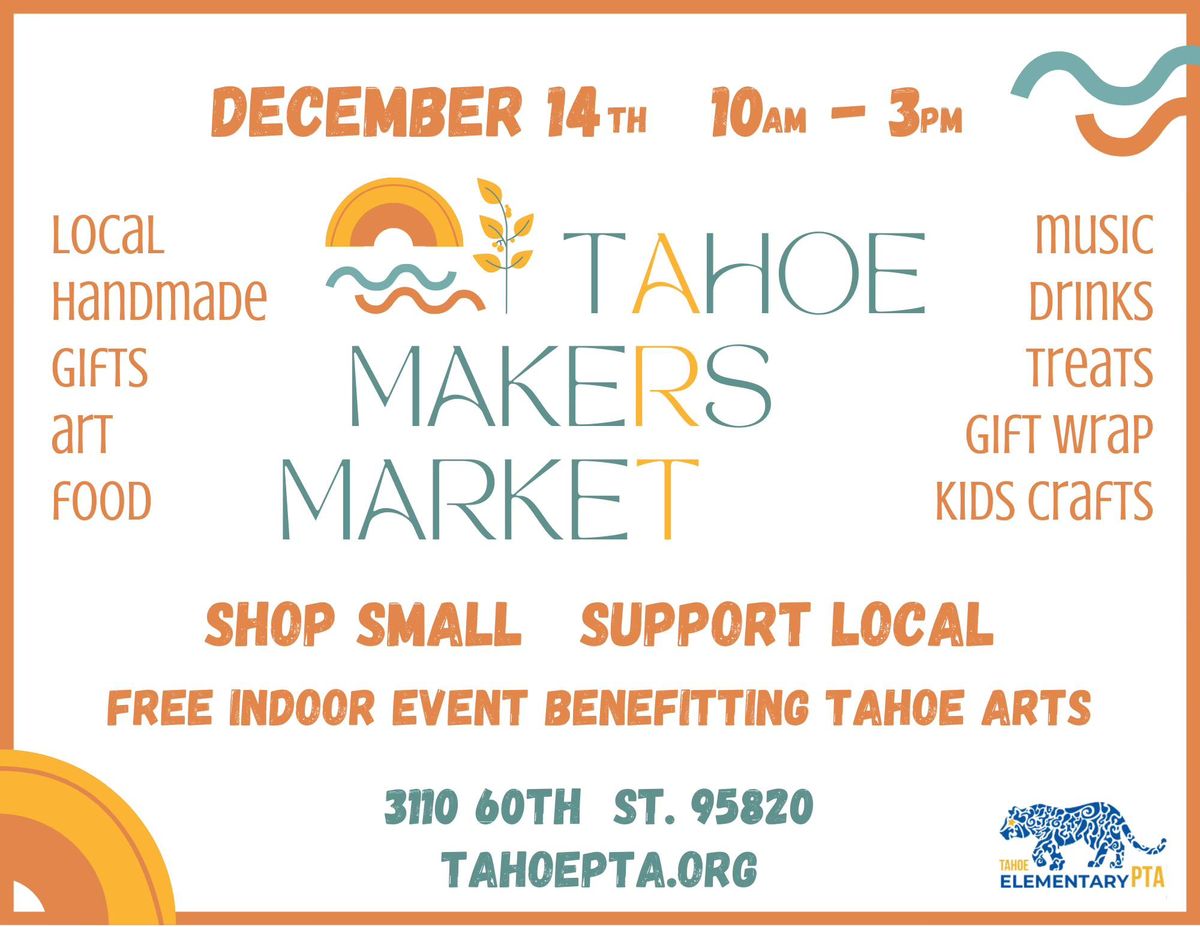 Third Annual Tahoe Makers Market