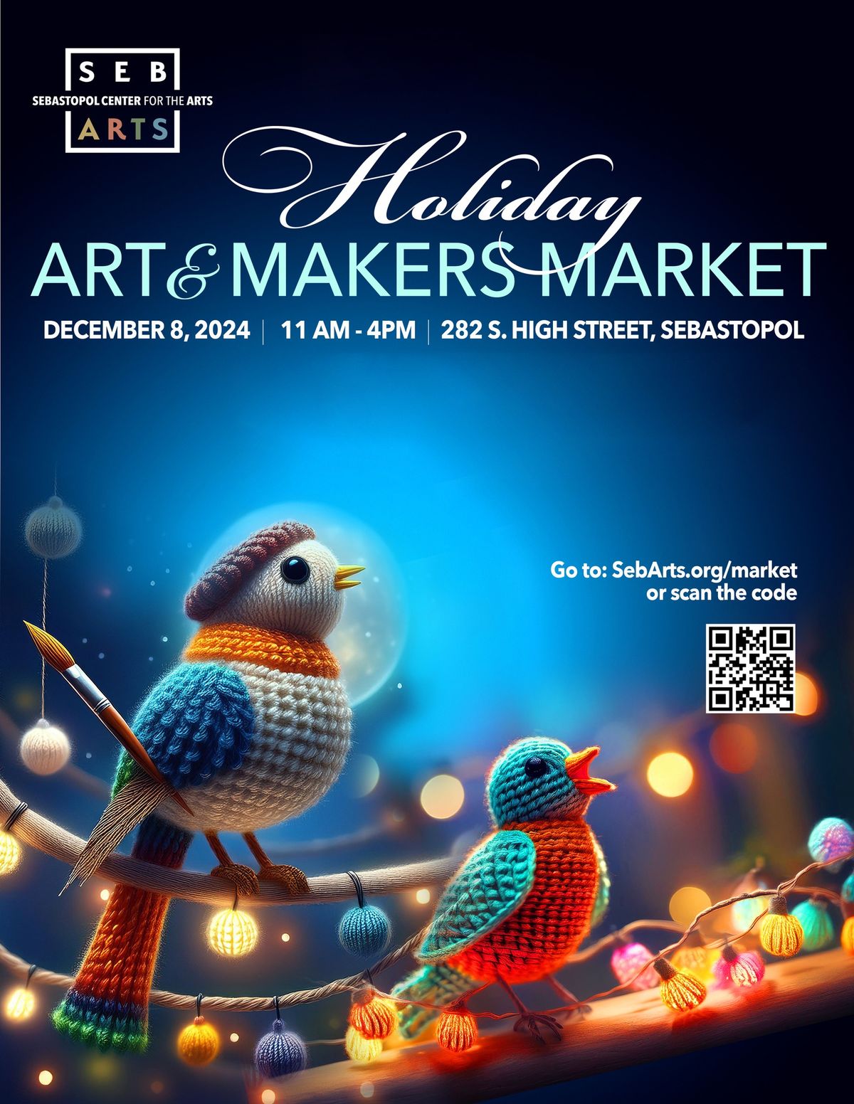 Seb Arts' Holiday Art & Maker Market