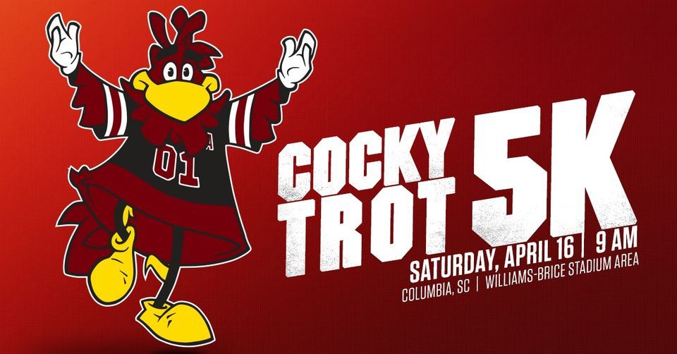 Cocky Trot 5K, WilliamsBrice Stadium, Columbia, 16 April 2022