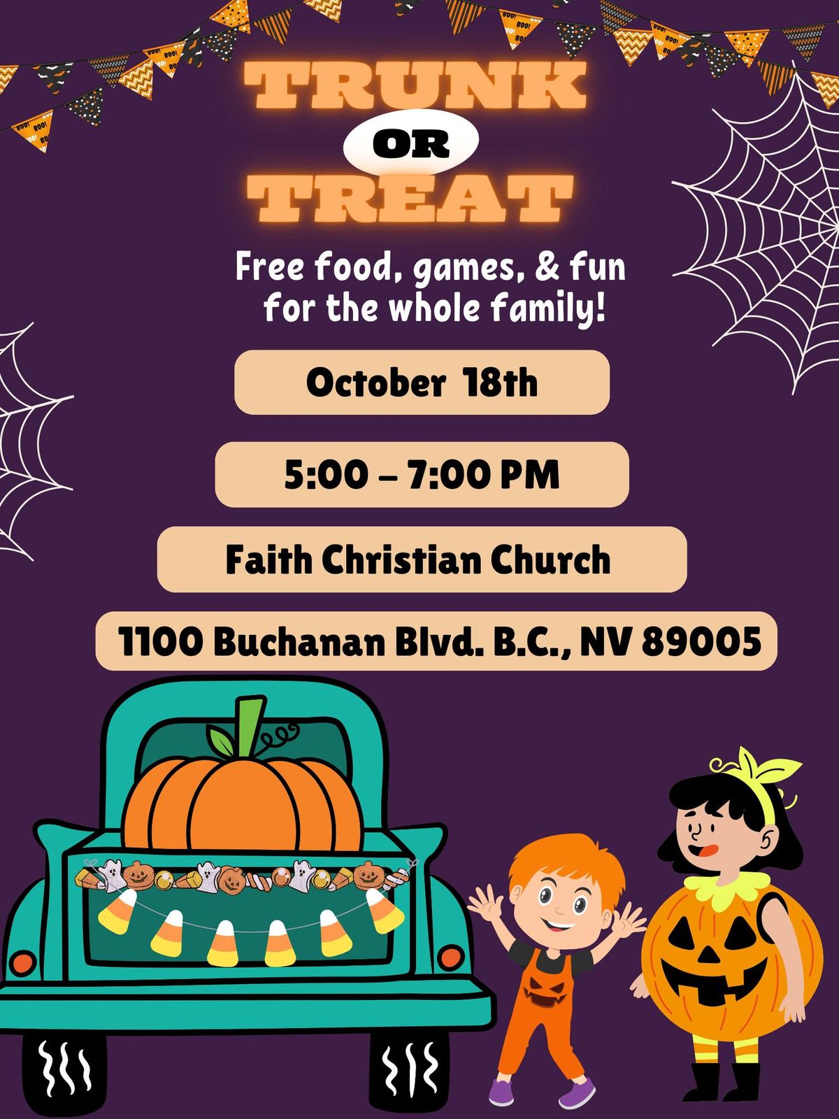 Trunk or Treat - Free Family Fest