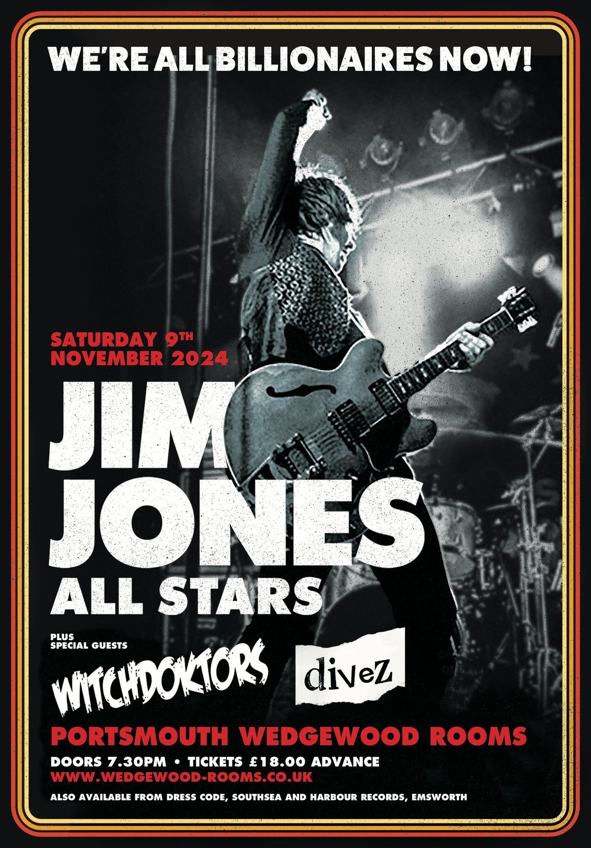 Jim Jones All Stars + The Witchdoktors + divEz + DJ Frankenstein Jones