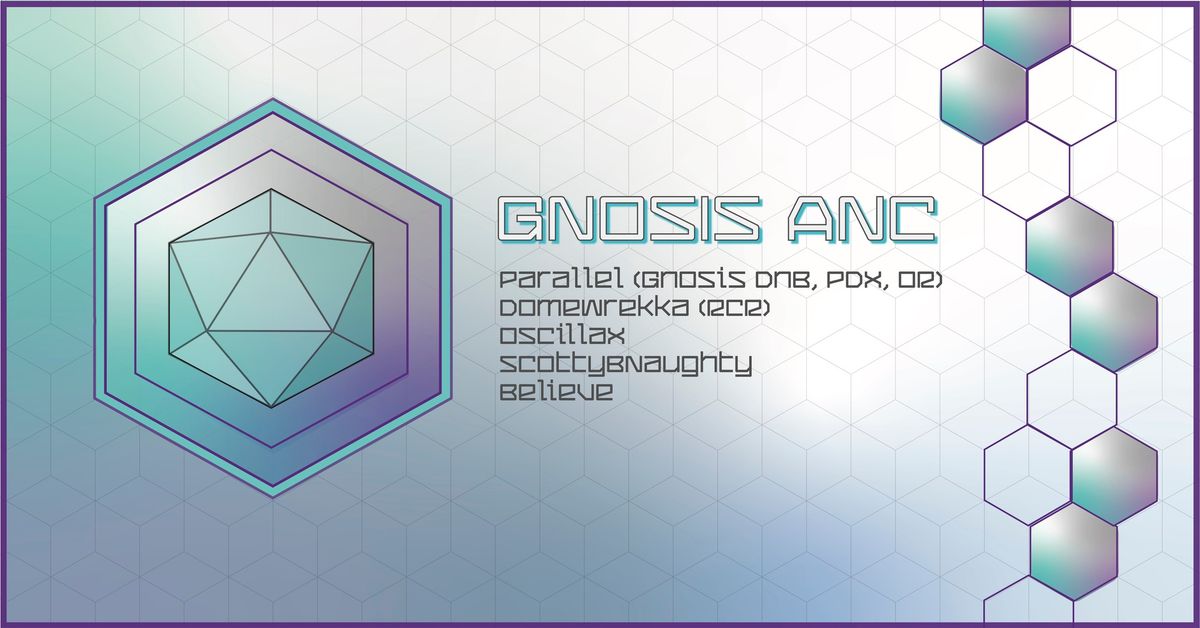 Gnosis ANC ft. Parallel (Gnosis DnB, Portland, OR), Domewrekka, Oscillax, ScottyBNaughty, Believe