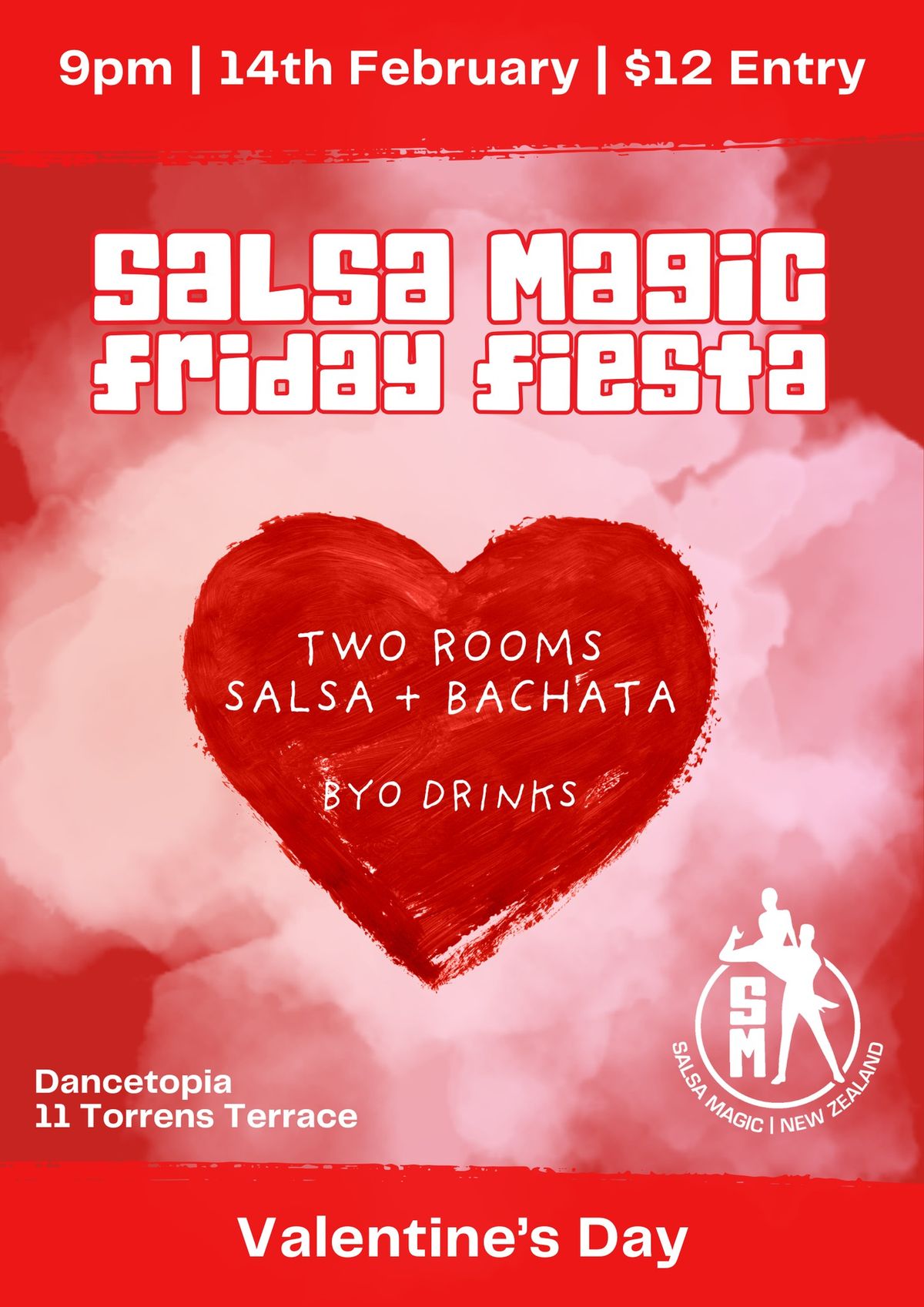 Salsa Magic\u2019s Friday Fiesta - Valentine's Day Edition