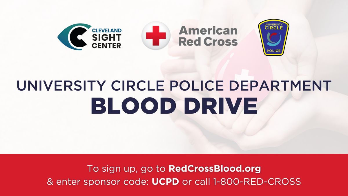 University Circle Police Department Blood Drive