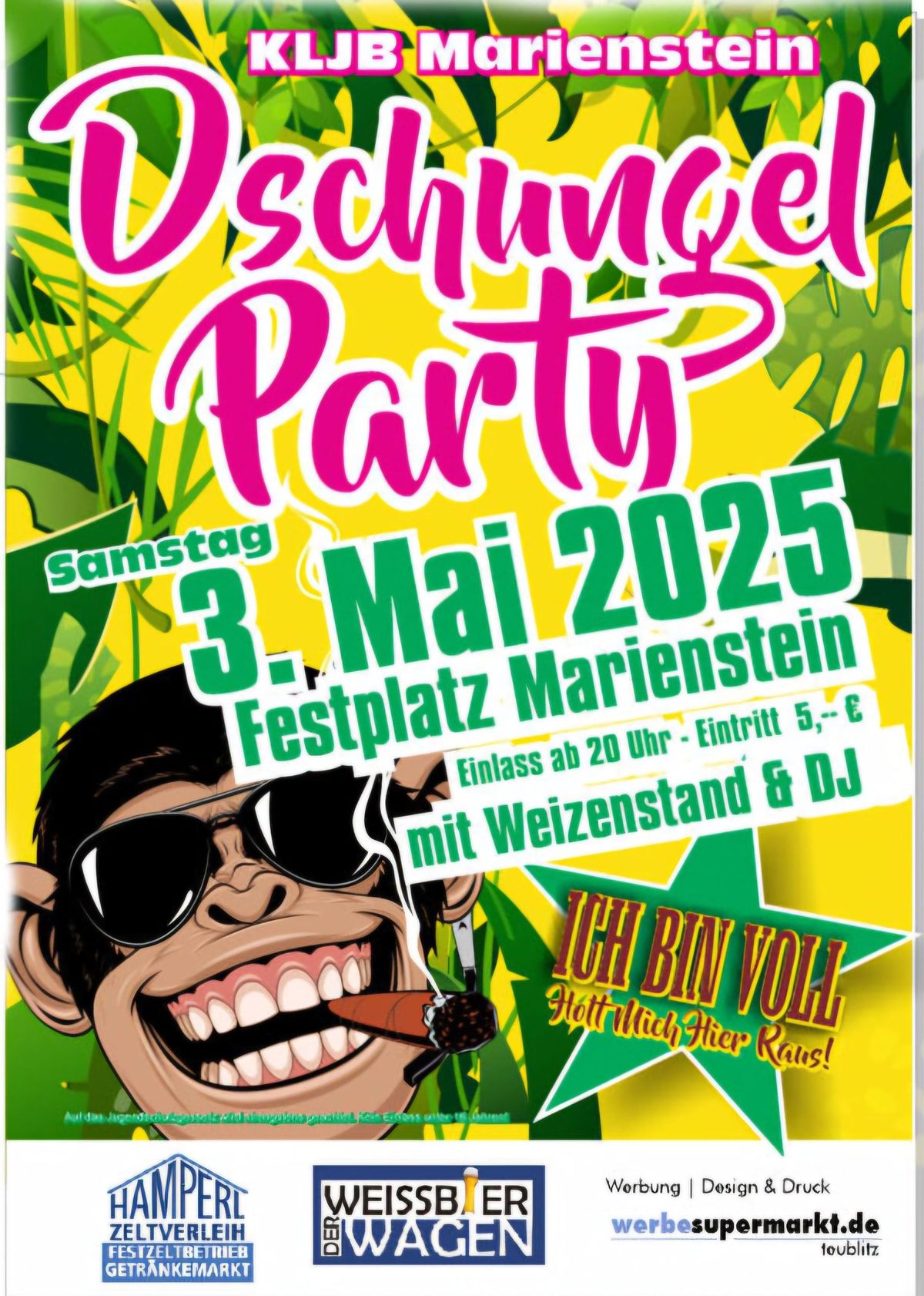 Dschungelparty Marienstein 2025