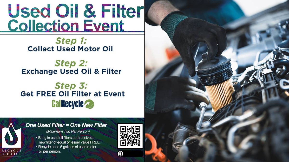 City of Murrieta, Used Oil Recycling & Free Filter Exchange