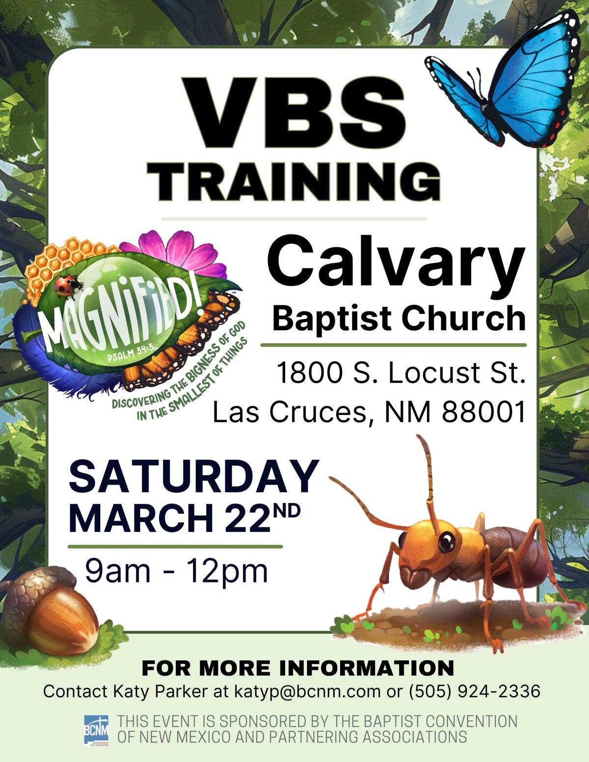 BCNM Lifeway VBS Training - Las Cruces