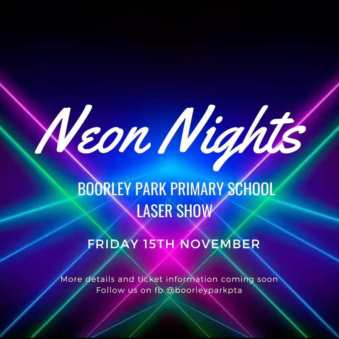 Neon Nights: Boorley Park Primary School Laser Show