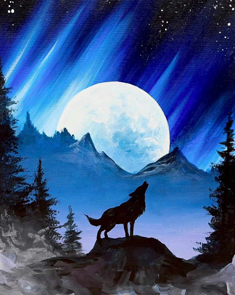 Join Brush Party to paint 'Echo of the Night' in Stony Stratford