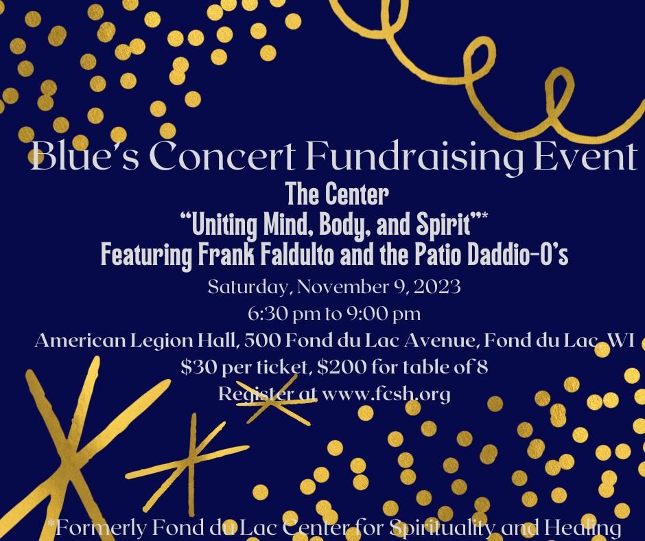 BLUE CONCERT FUNDRAISER