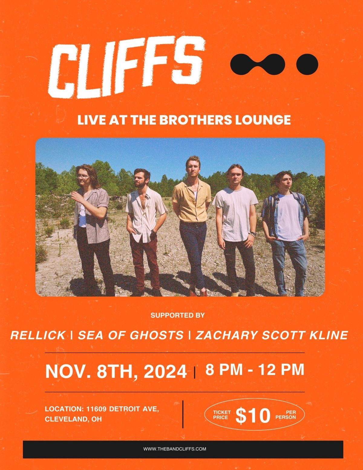 CLIFFS with Rellick, Sea of Ghosts, Zachary Scott Kline