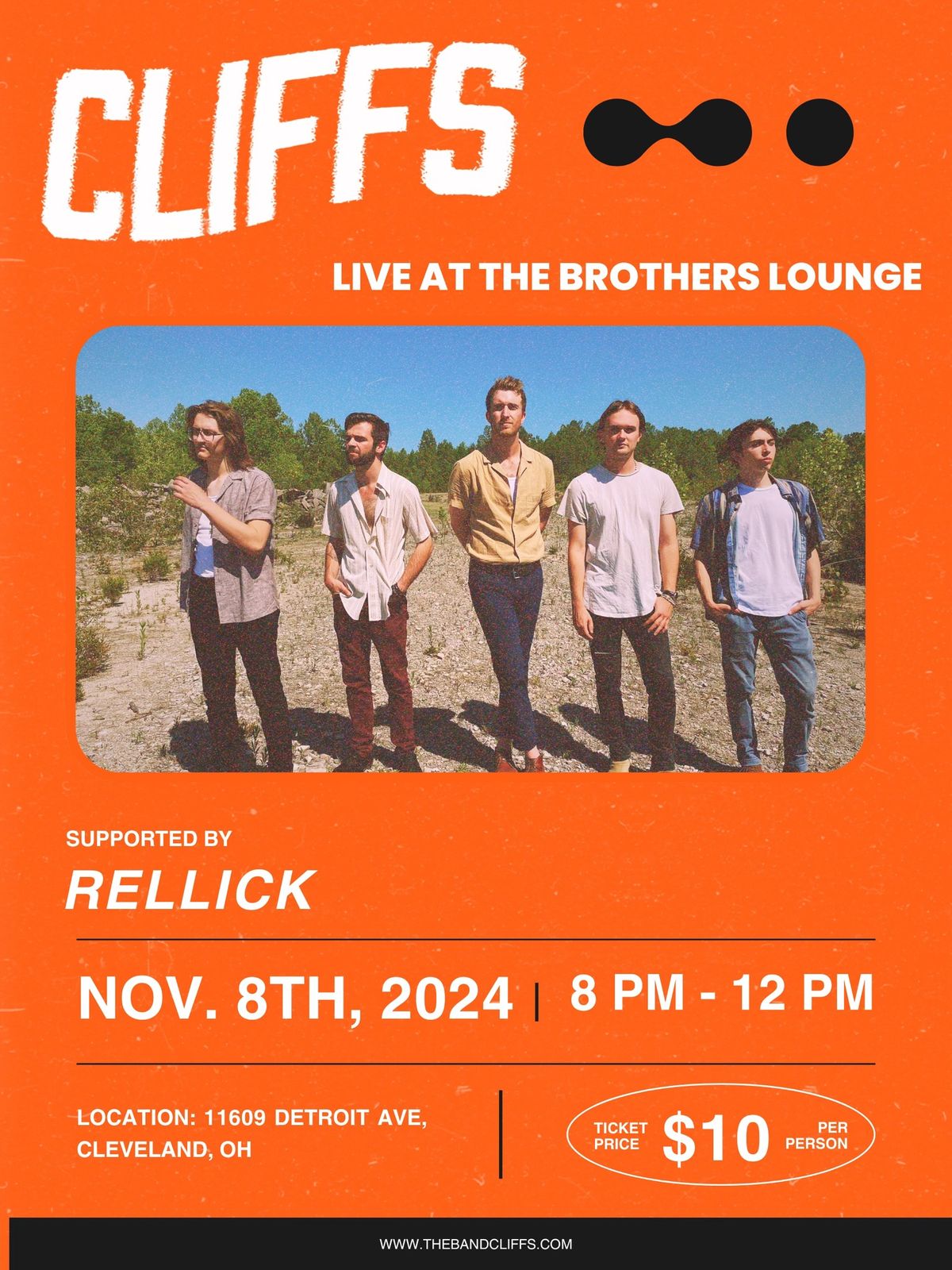 CLIFFS with Rellick and more TBA