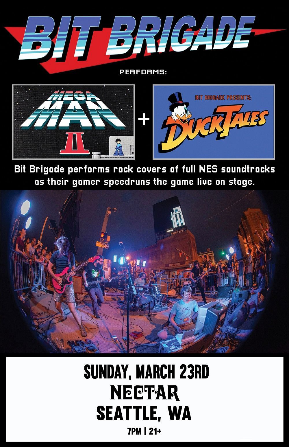 Bit Brigade at Summit Music Hall