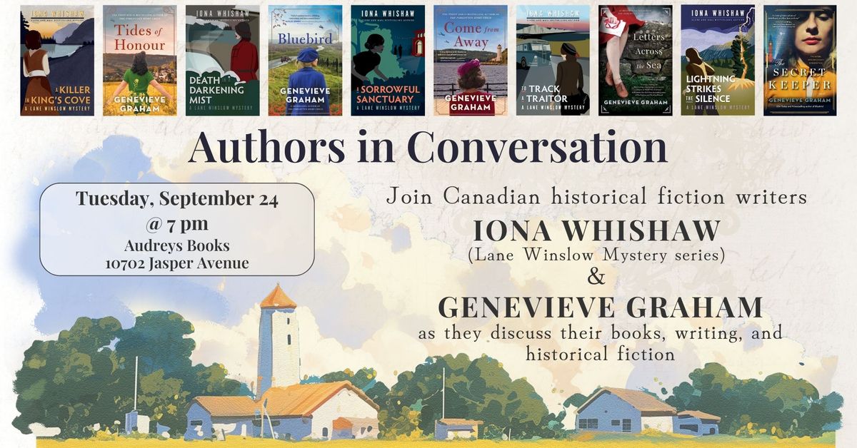 Literary Discussion: Iona Whishaw & Genevieve Graham