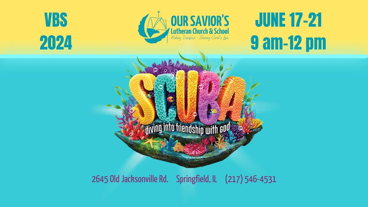 VBS 2024: SCUBA: Diving into Friendship with God