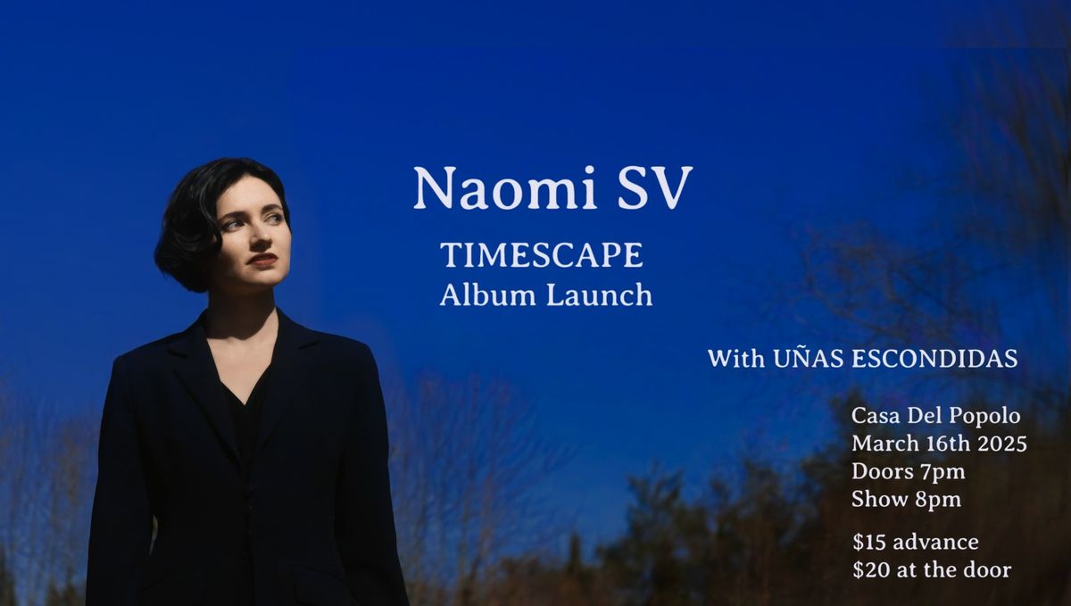 Naomi SV - \u201cTimescape\u201d Album Launch Show