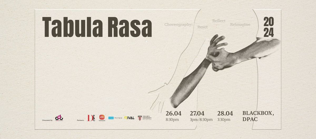 Tabula Rasa 2024 - Choreography: Reset, Reflect and Reimagine