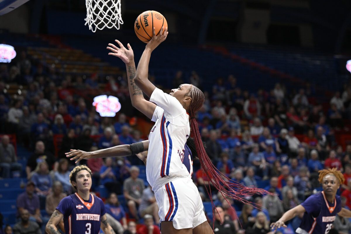 Kansas Jayhawks at Northwestern Wildcats Womens Basketball at Welsh Ryan Arena