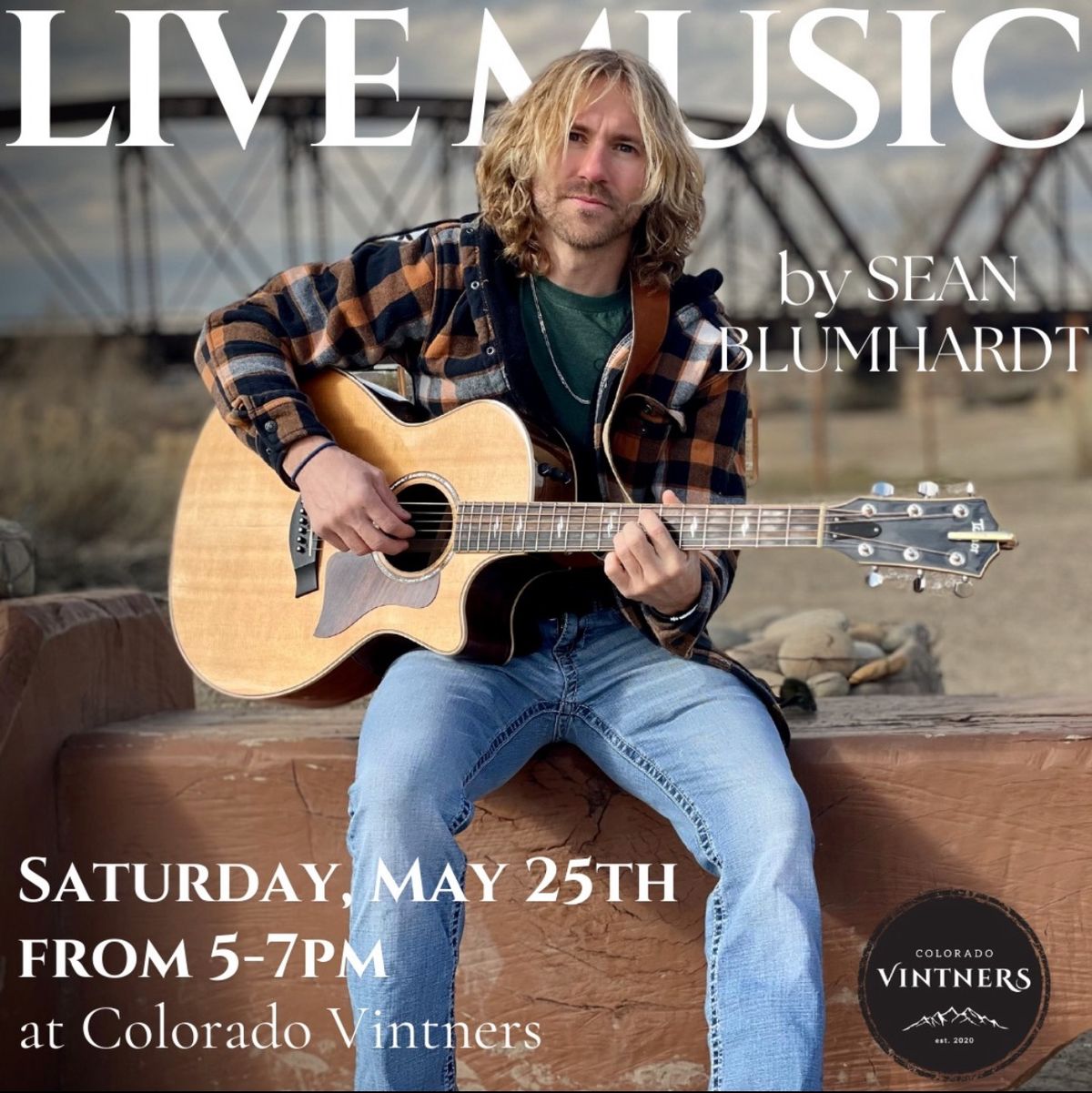 Live Music by Sean Blumhardt at CO Vintners!
