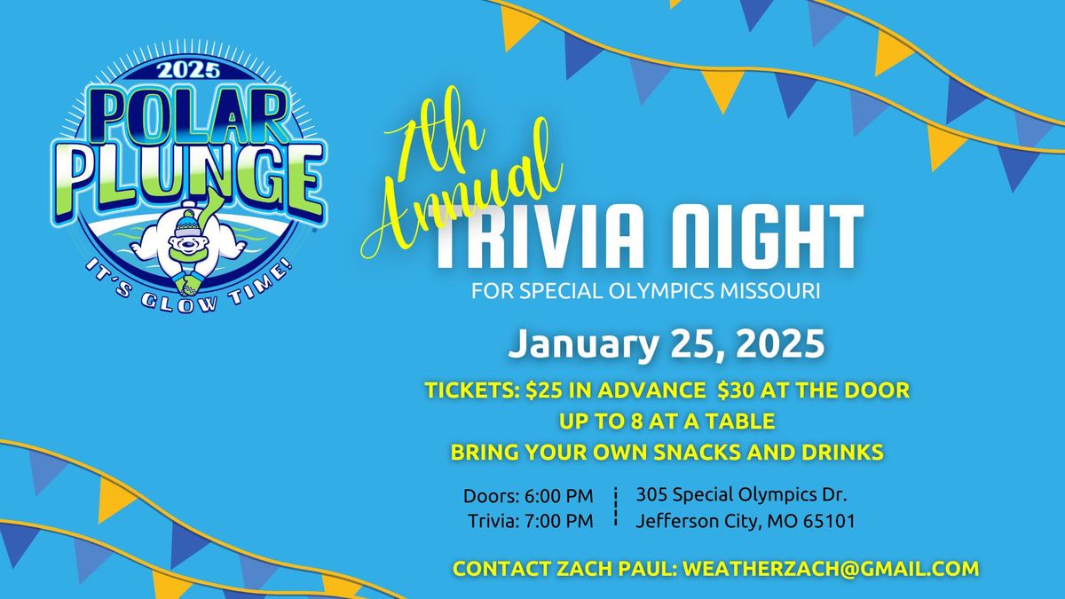 7th Annual Trivia Night for Special Olympics