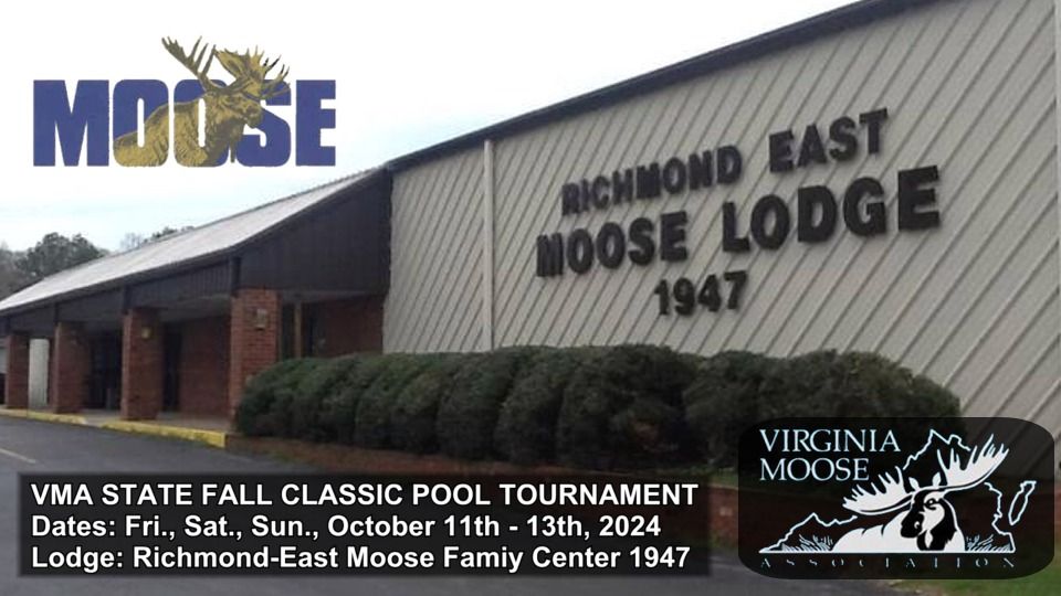 2024 VMA State Fall Classic Open Pool Tournament