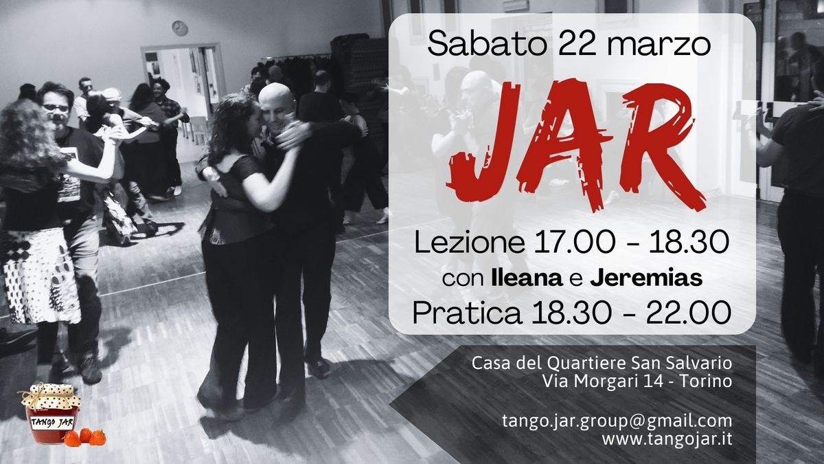 La JAR pratica libera + lezione con Ileana e Jeremias