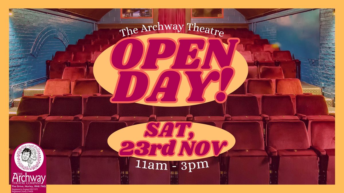 The Archway Theatre Open Day