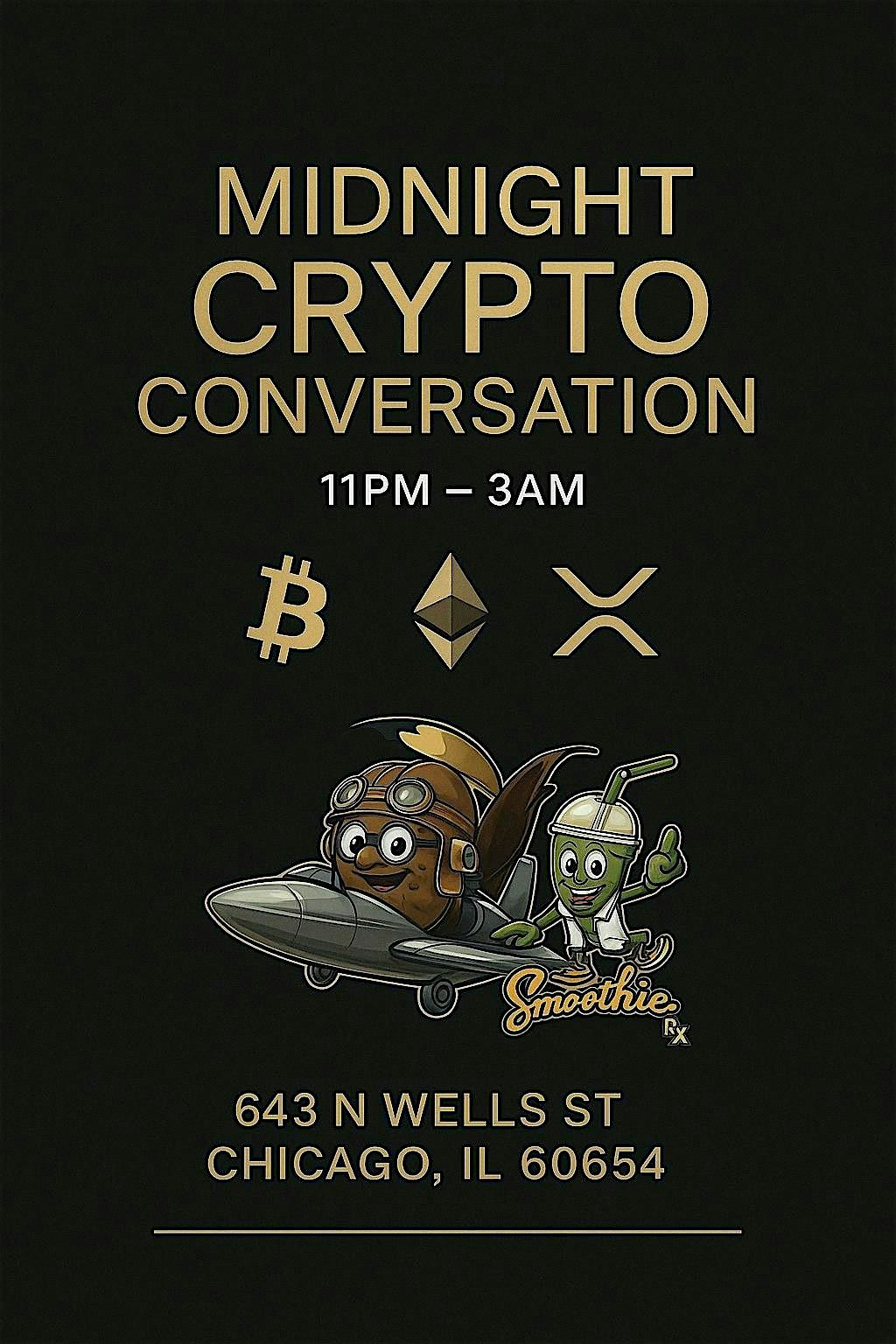 Midnight Coffee & Crypto Conversations