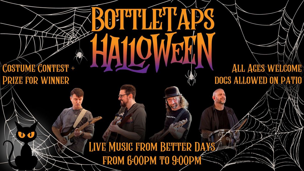 Halloween Party with Live Music from Better Days + Costume Contest