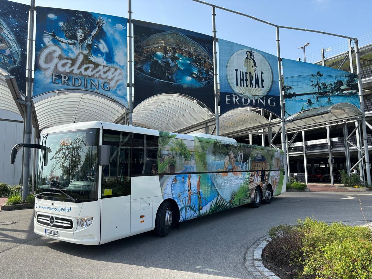 Fahrt in die Therme Erding