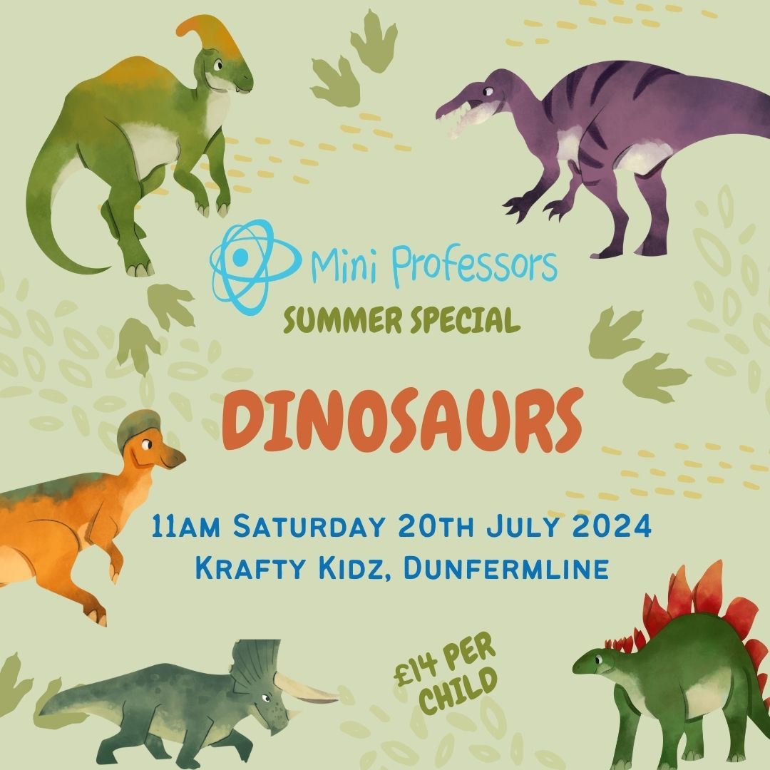 DINOSAURS Special With Mini Professors