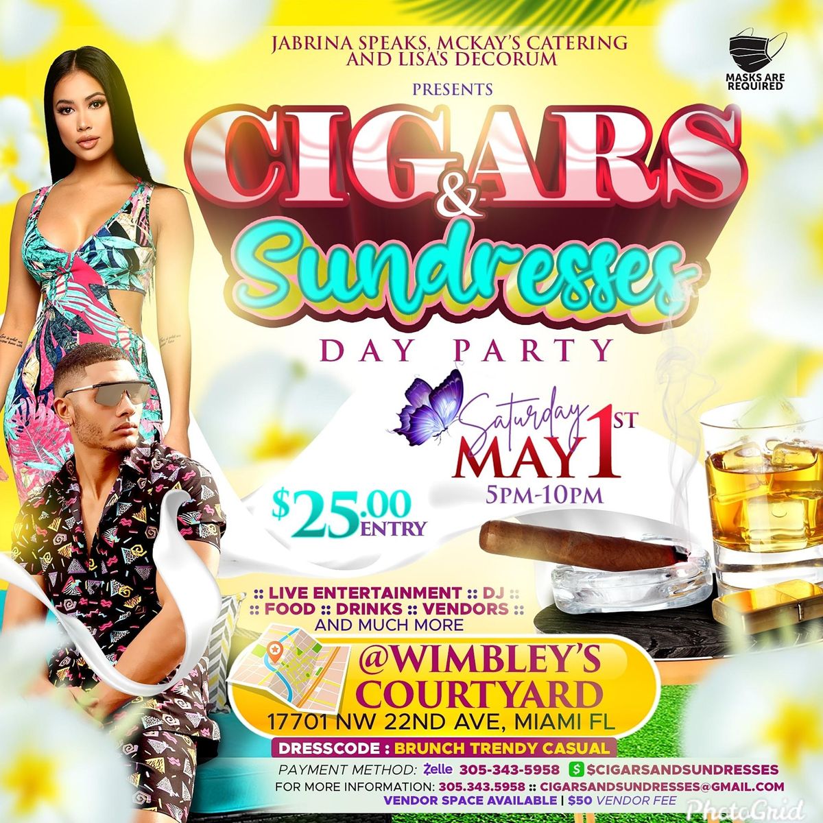 Cigars and Sundresses Day Party