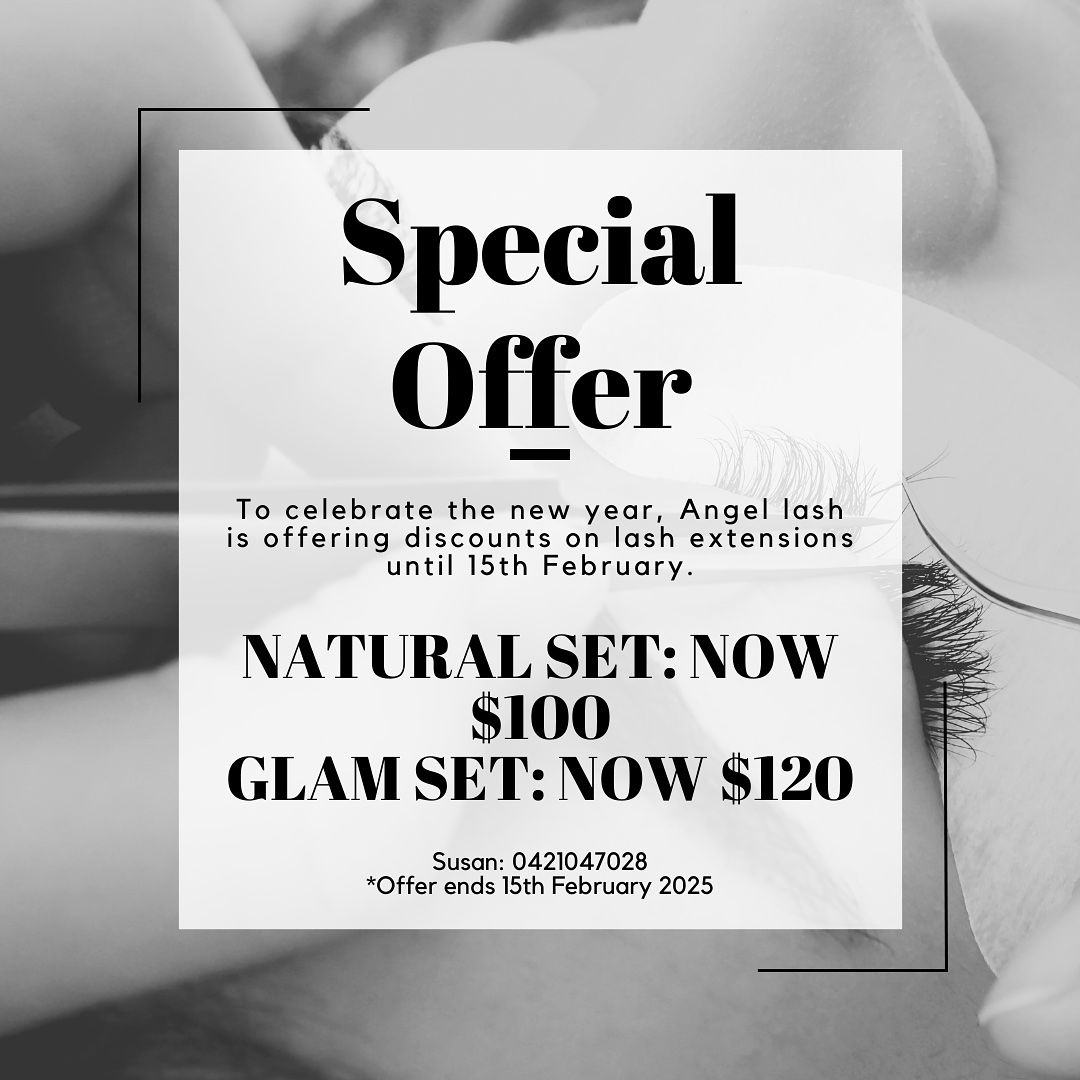 New Year Lash Extension Discounts