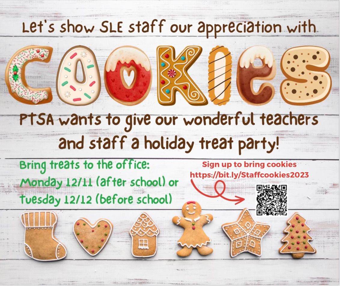 PTSA Staff Cookie Exchange