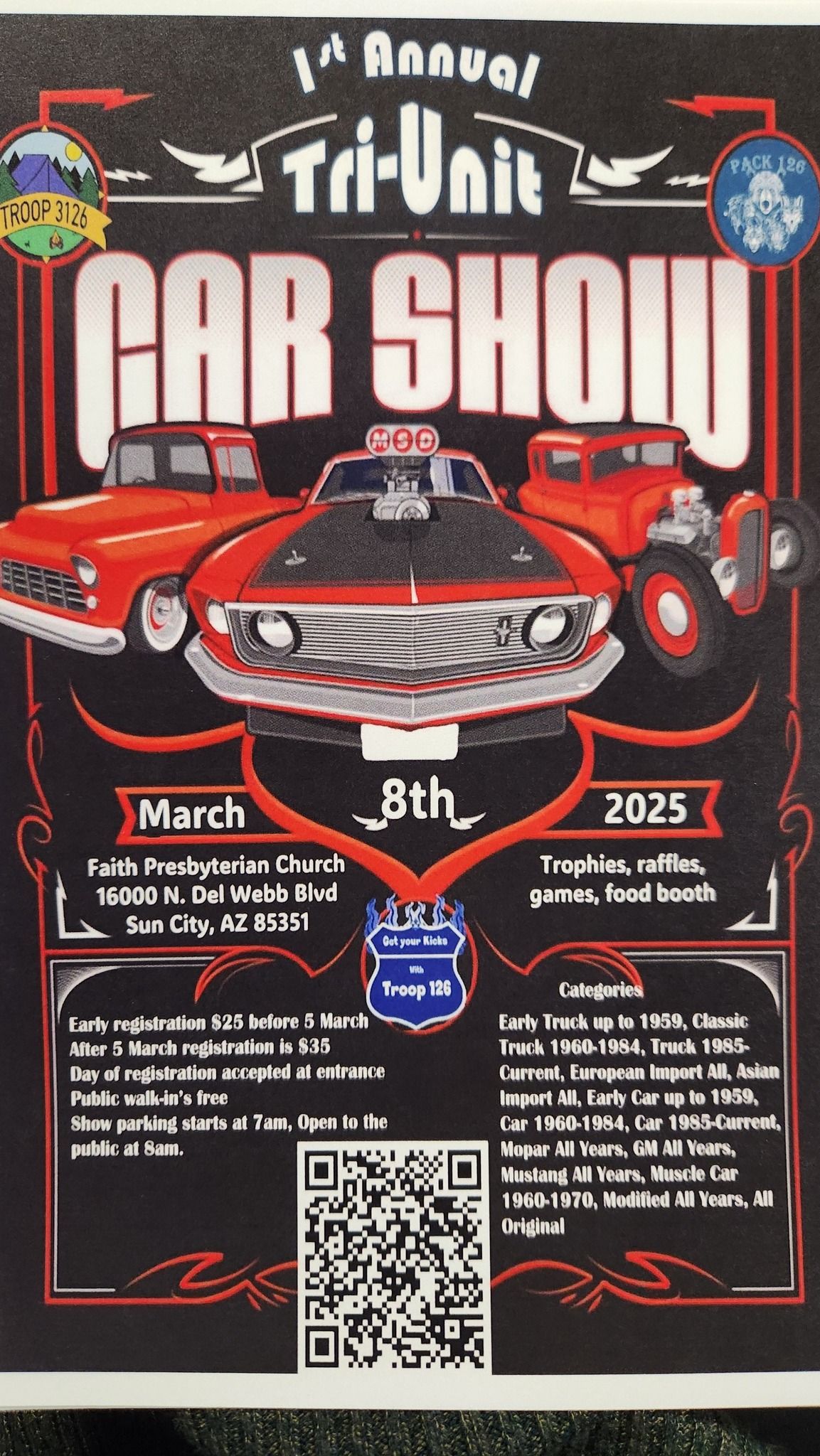 Troop 126 Car Show